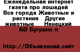 Еженедельная интернет - газета про лошадей - Все города Животные и растения » Другие животные   . Ненецкий АО,Бугрино п.